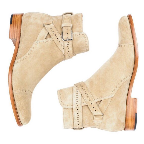 The Office of Angela Scott Mr. Teddy Ankle Boots - Picture 2 of 15